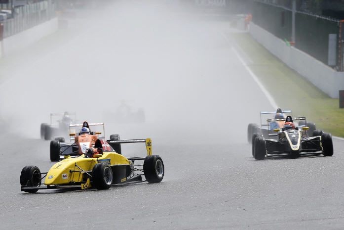 Nicolas på en våd Spa-Francorchamps
(Foto: Neuhauser Racing)